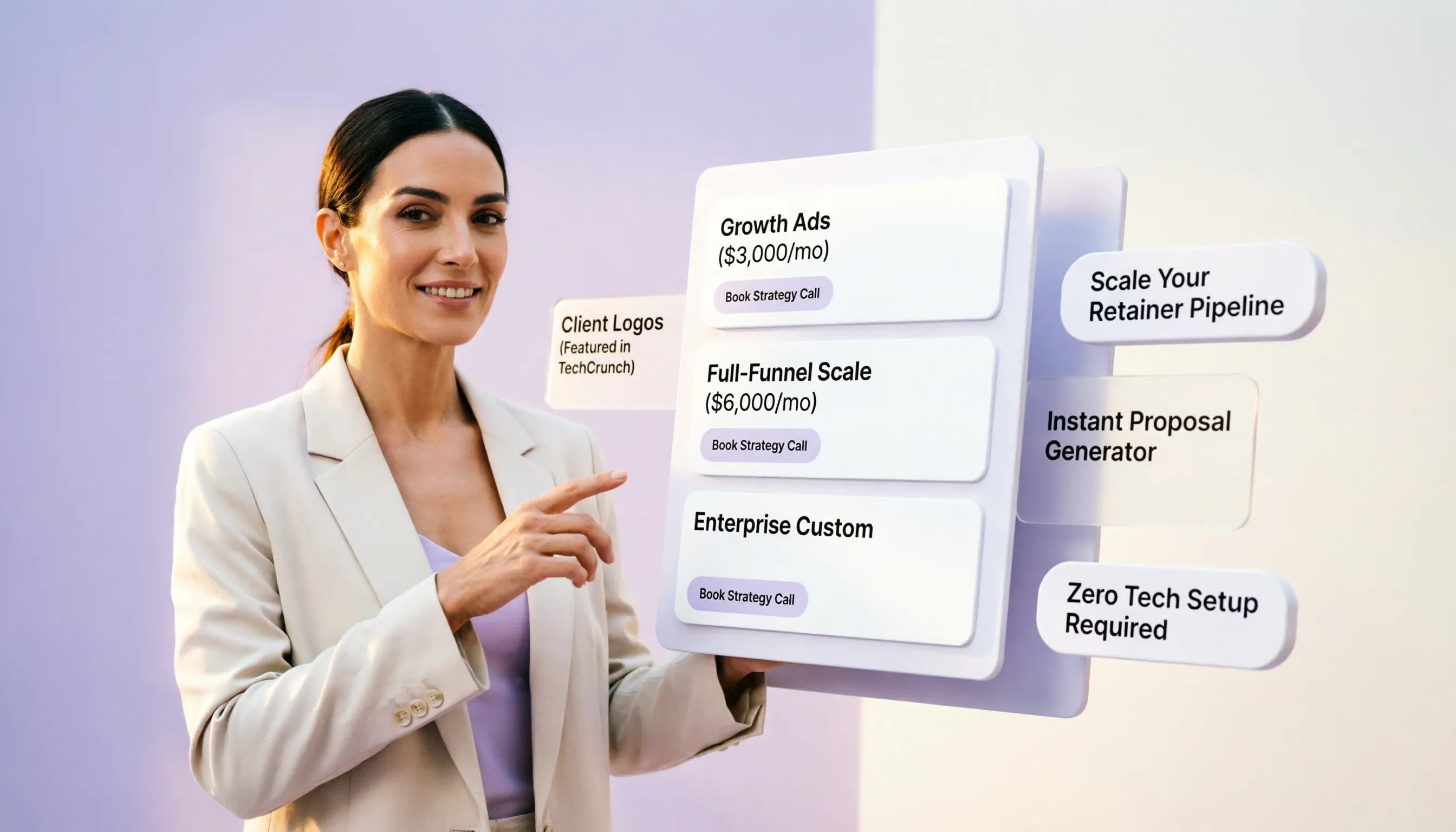 Memorable agency copy giving prospects a clear reason to choose your agency over competitors