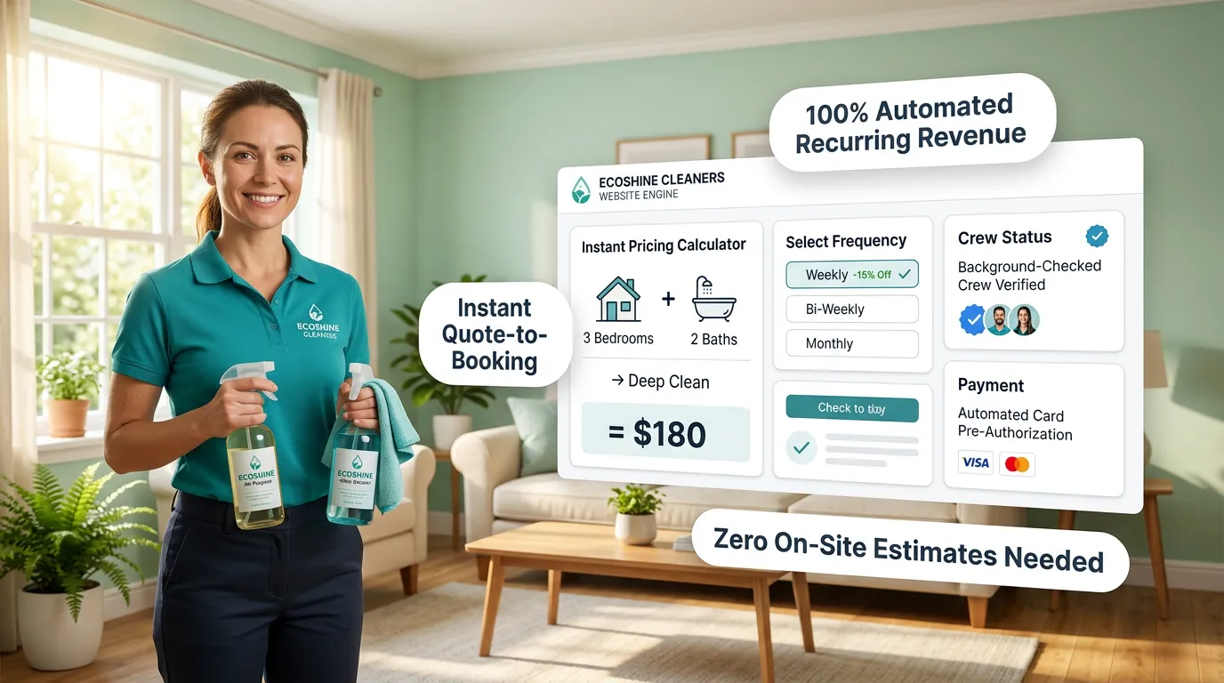 BoltWeb AI website creator helping service contractors launch client-generating sites fast