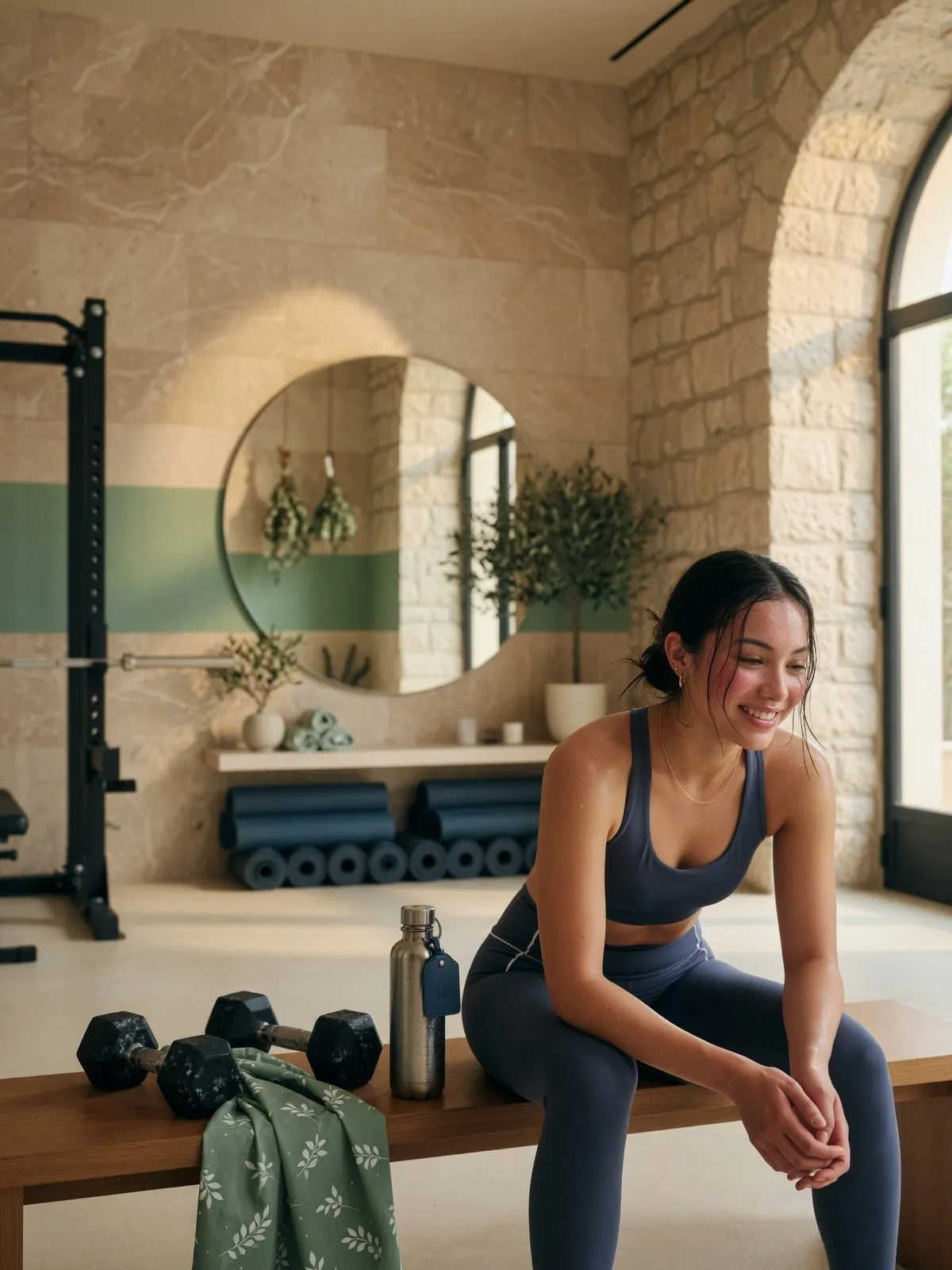 Personal trainer website section featuring coach profiles and certifications