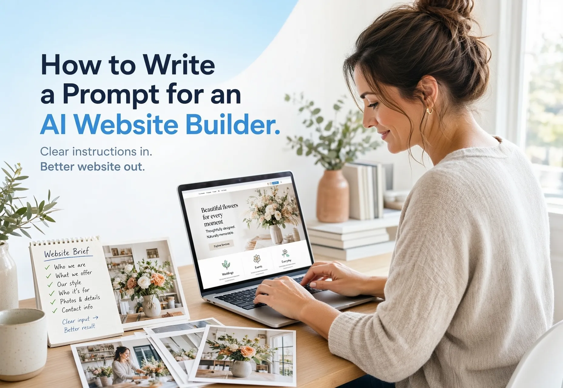 Clean local SEO architecture organizing page structure without keyword stuffing