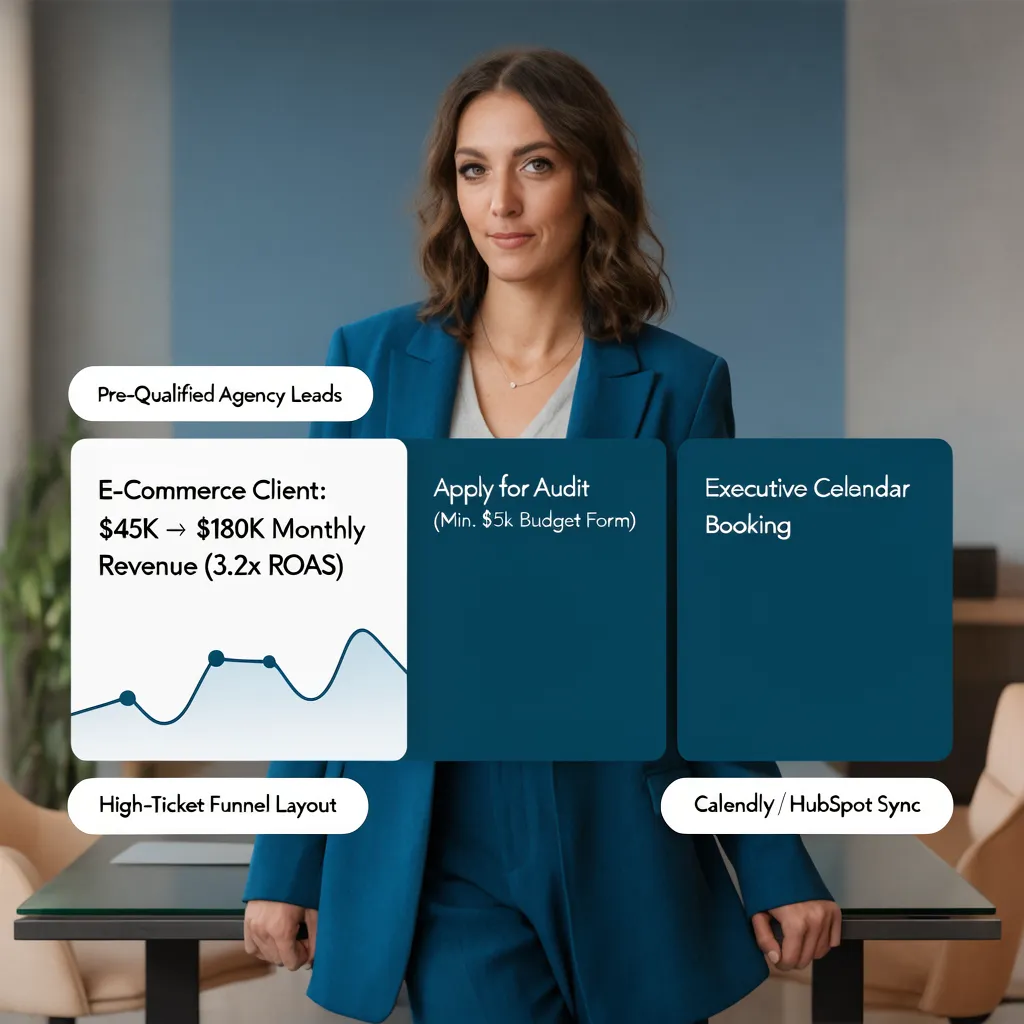 Digital marketing agency website showcasing strategic thinking behind campaign decisions