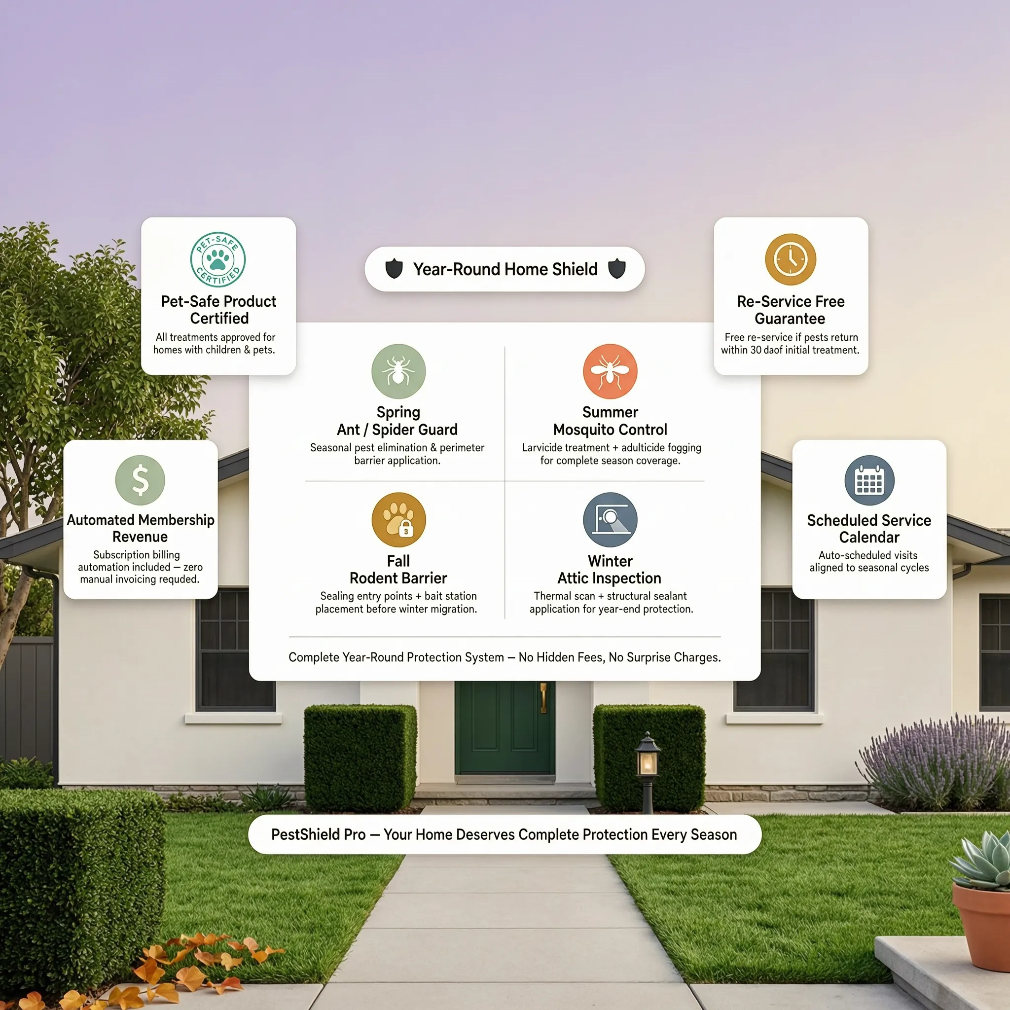 HVAC maintenance website converting emergency calls into recurring maintenance agreement income