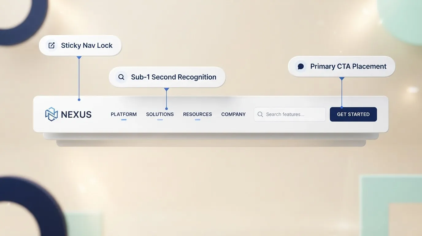 Side-by-side comparison of a responsive website navigation menu on mobile and desktop screens