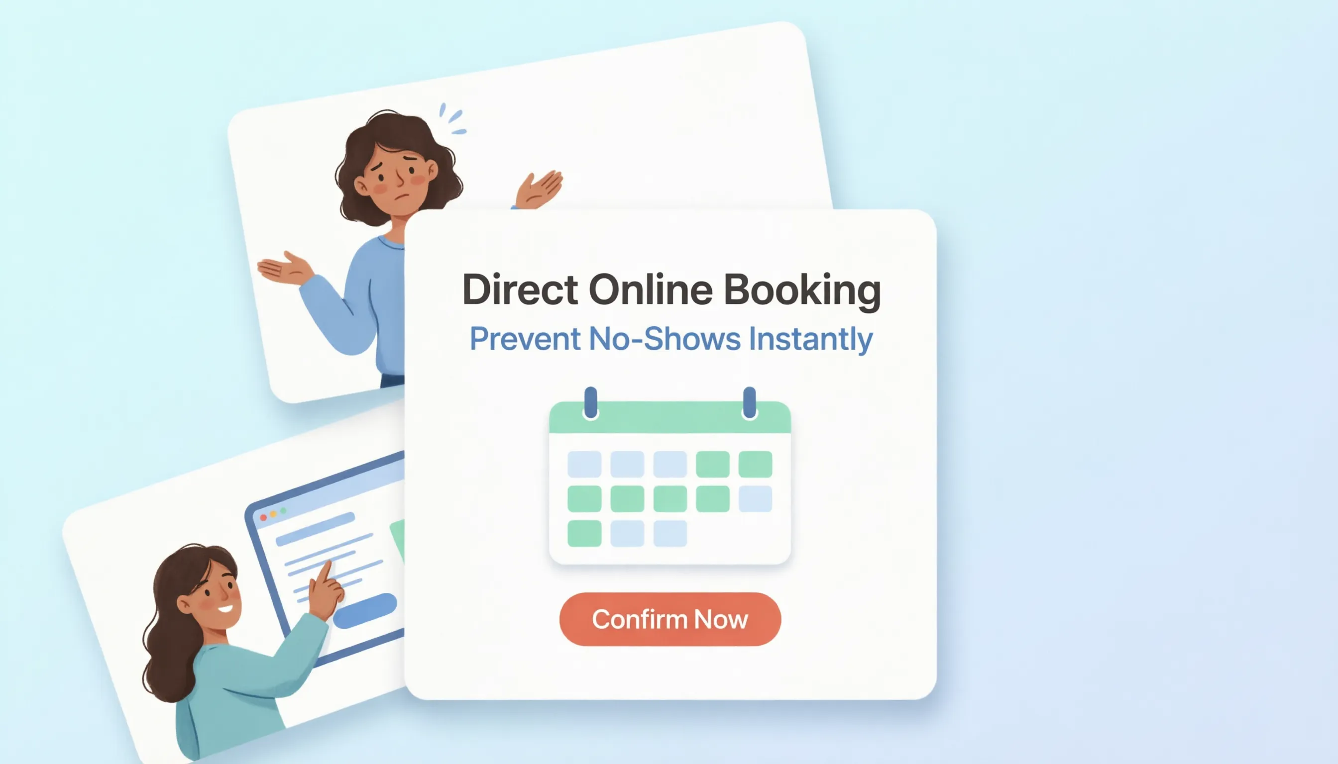 Streamlined salon booking path allowing clients to book a look directly from a gallery
